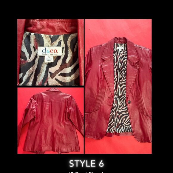 Custom Hand-Painted Vintage Jacket – Unique Upcycled Streetwear – Made to order - Picture 8 of 11